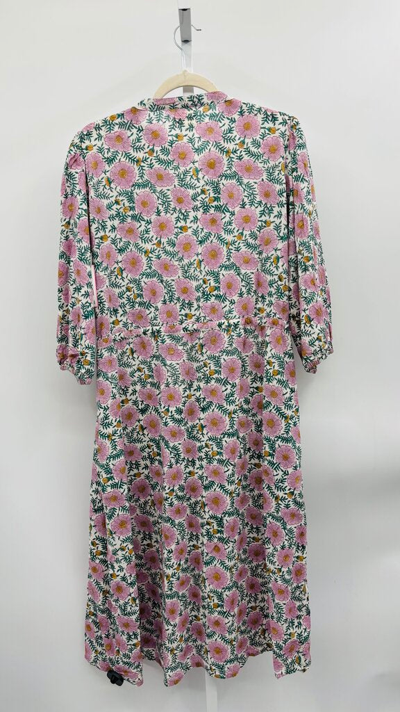 Maelu Maxi Dress Beige/Purple M