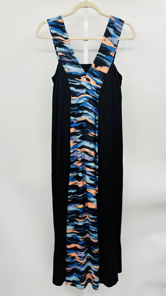 Maeve Maxi Dress Black/Blue 0