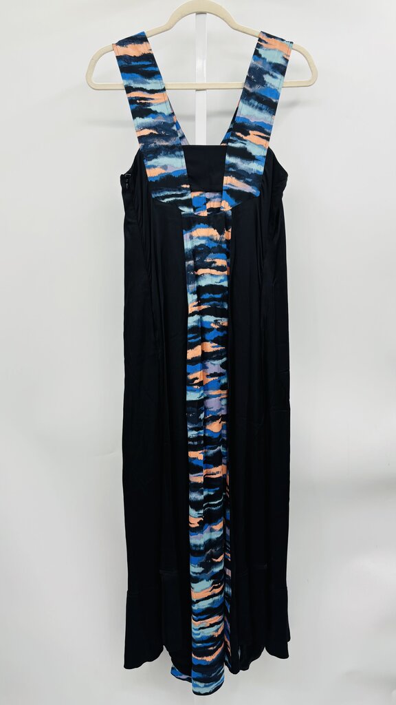 Maeve Maxi Dress Black/Blue 0