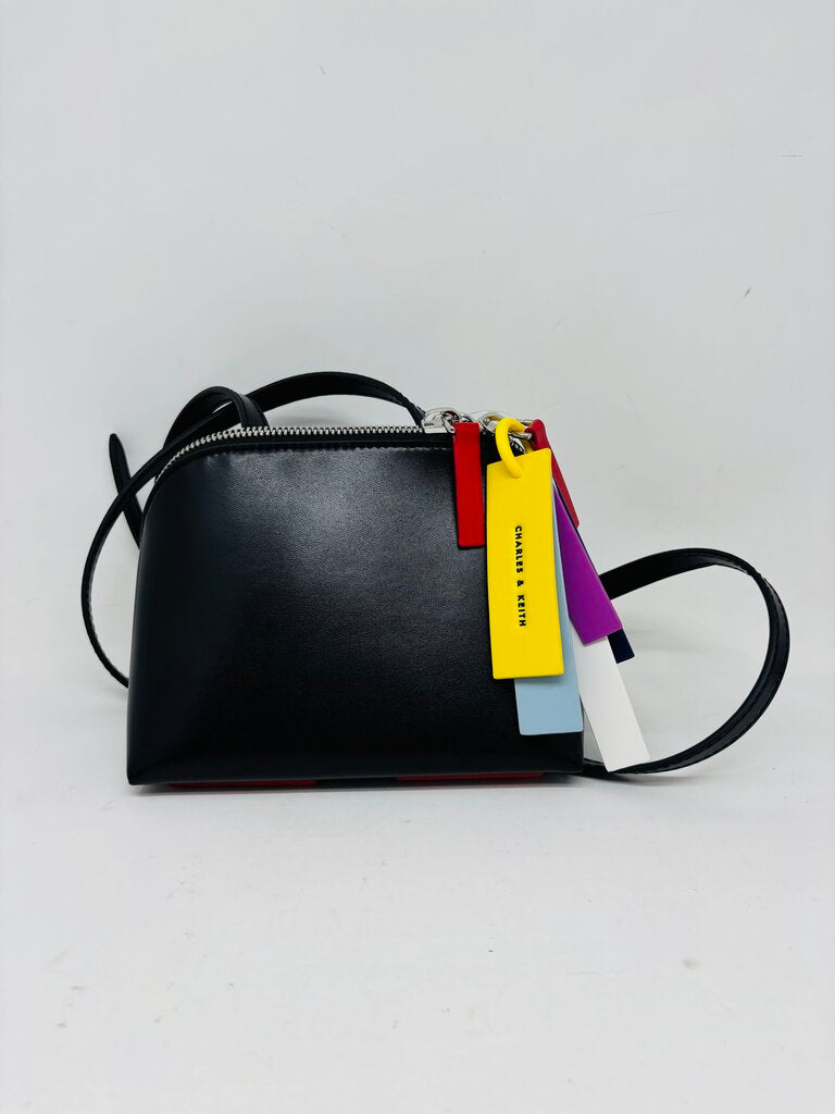 Charles & Keith Crossbody Bag Black