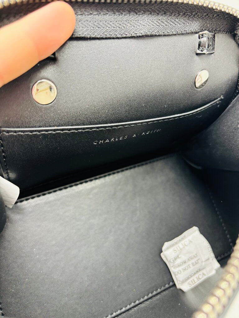 Charles & Keith Crossbody Bag Black