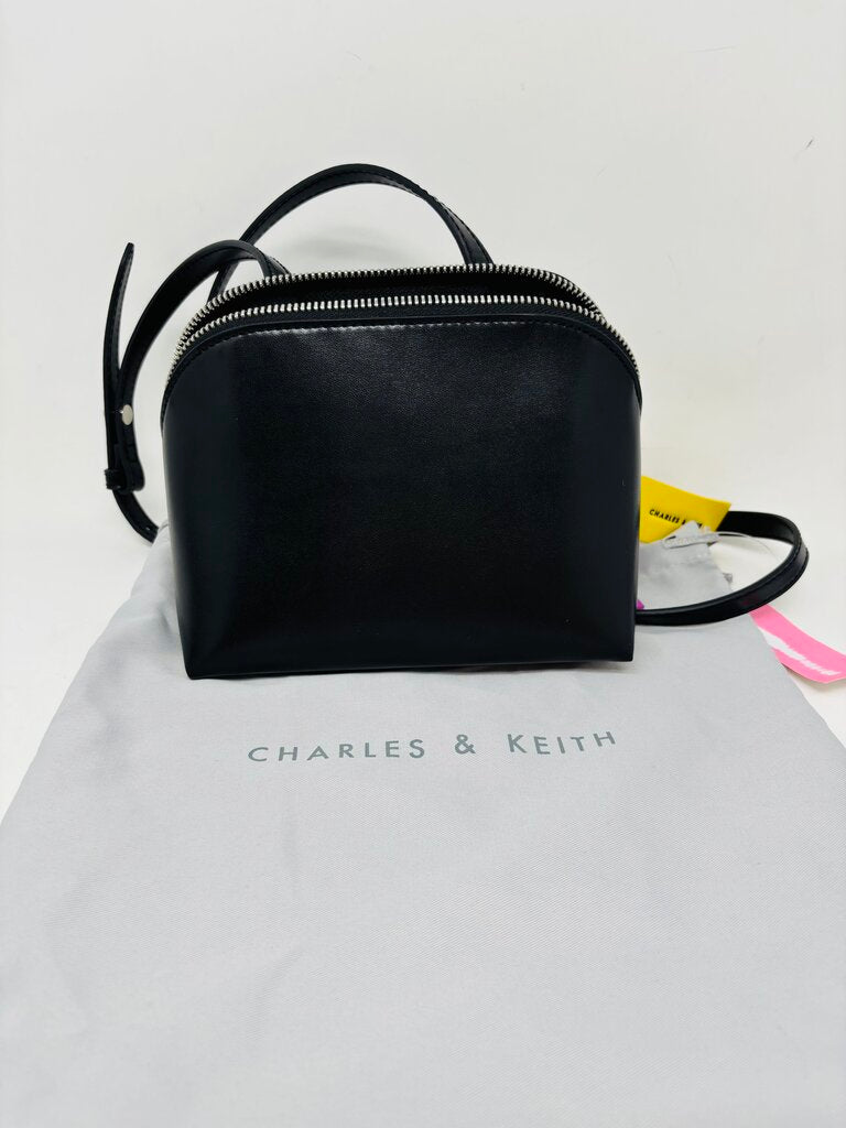Charles & Keith Crossbody Bag Black
