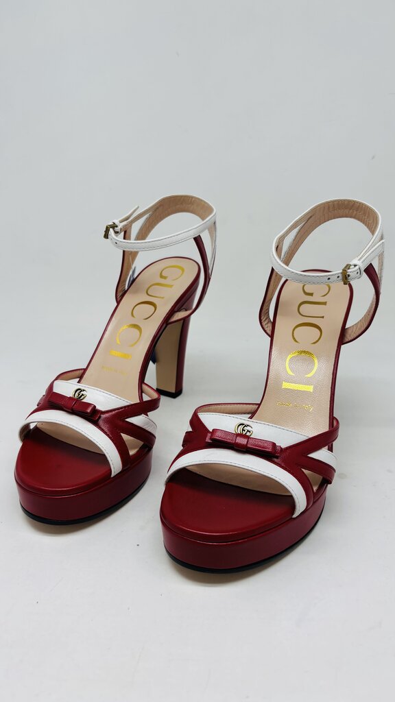Gucci LUXURY SHOES Red 38.5