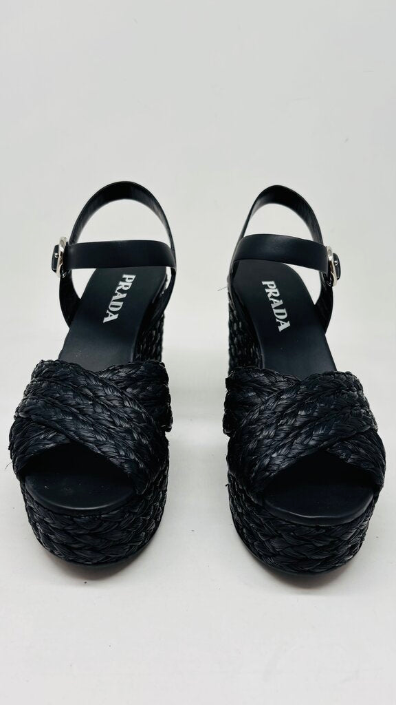 Prada LUXURY SHOES Black 38