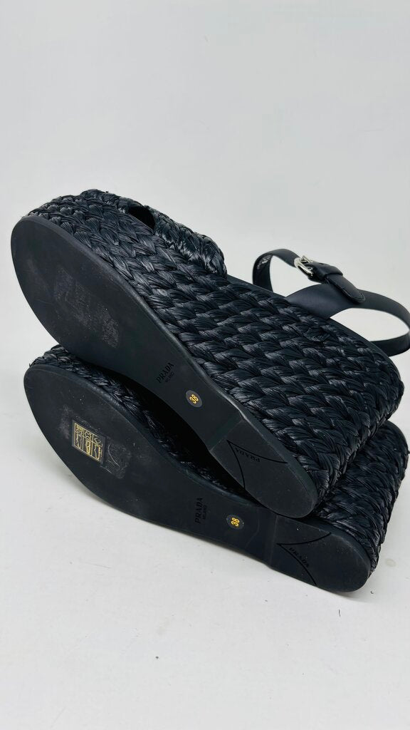 Prada LUXURY SHOES Black 38