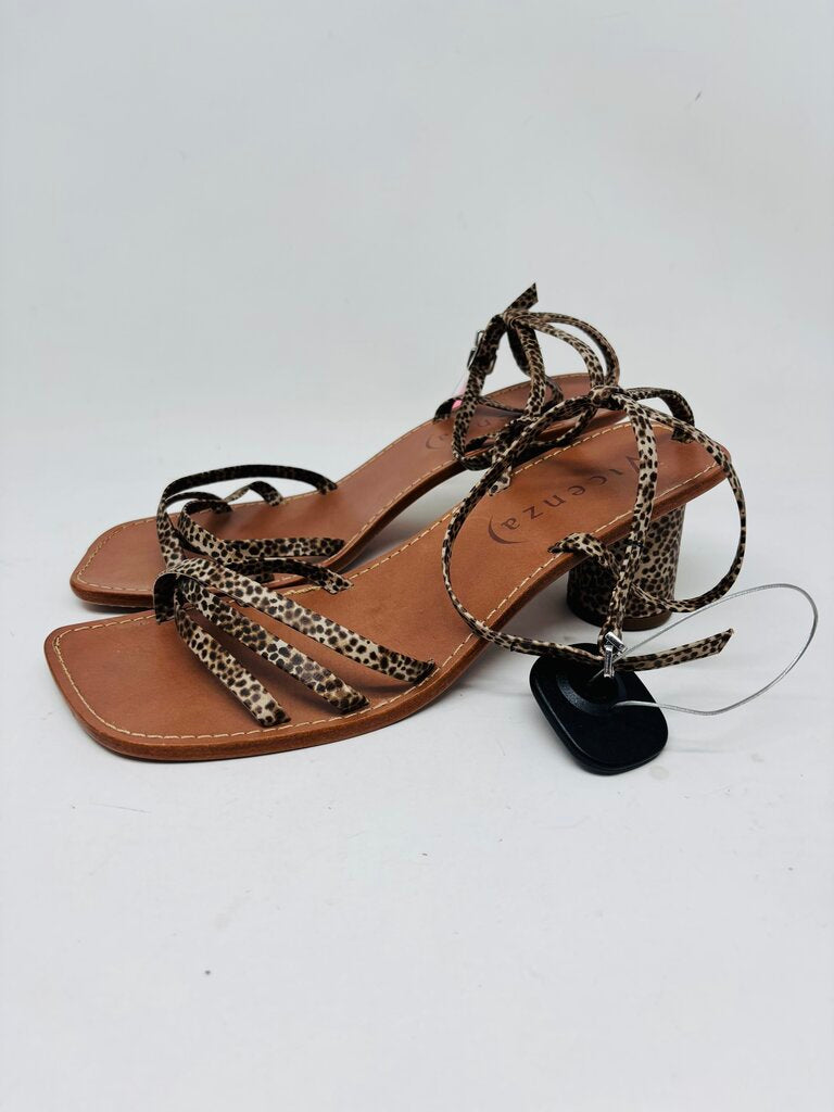 Vicenza Heels Brown 9