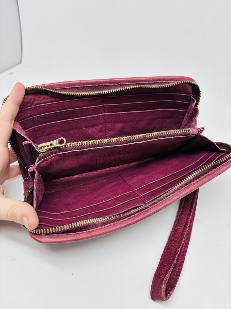 Viola Castellani Wristlet Red