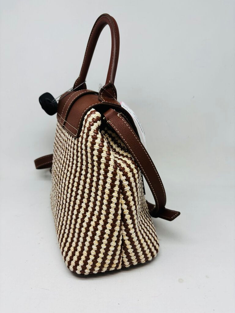 J. McLaughlin Crossbody Bag Brown/White