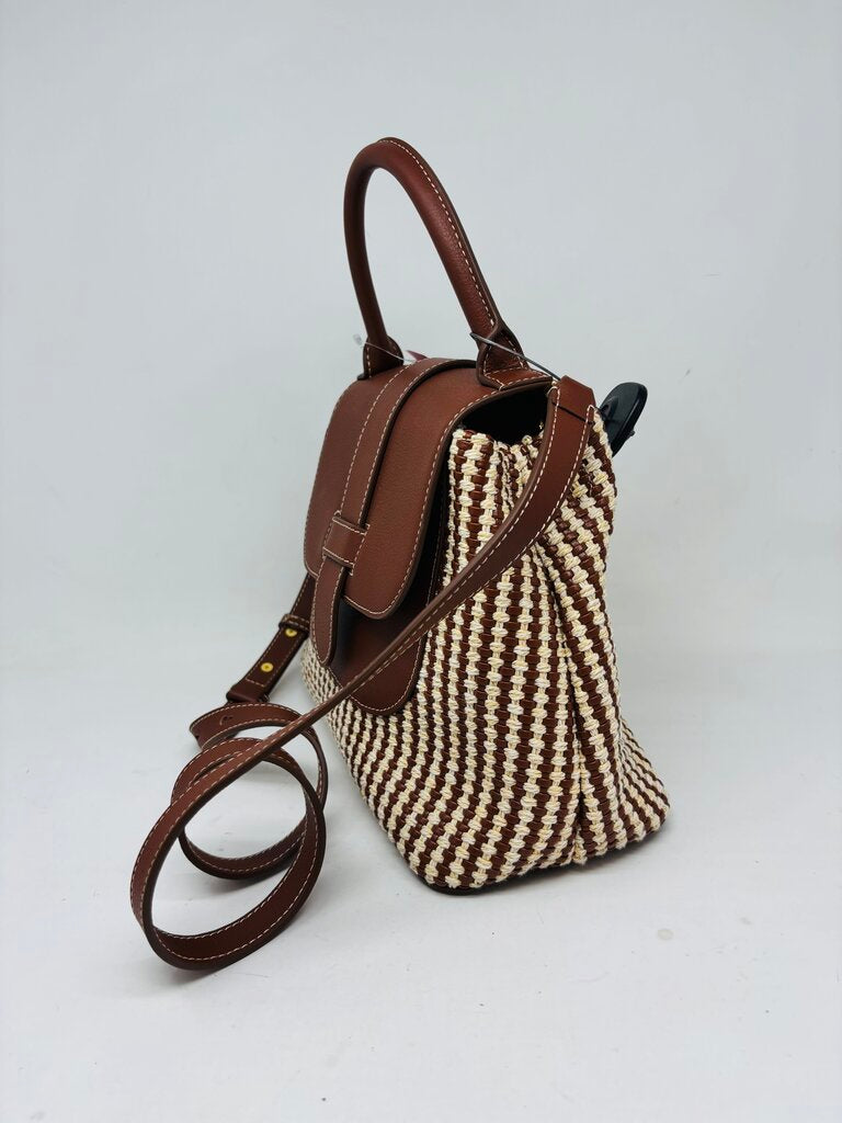 J. McLaughlin Crossbody Bag Brown/White