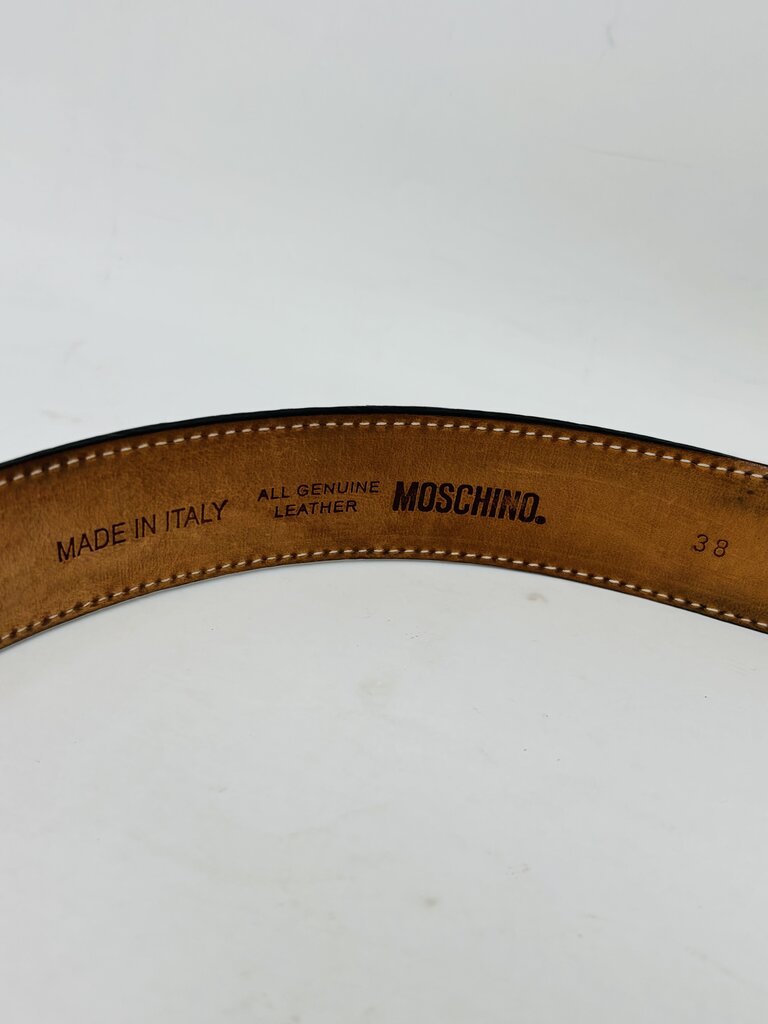 Moschino Belt White 38