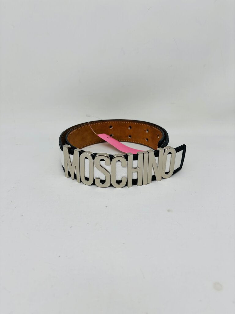 Moschino Belt White 38