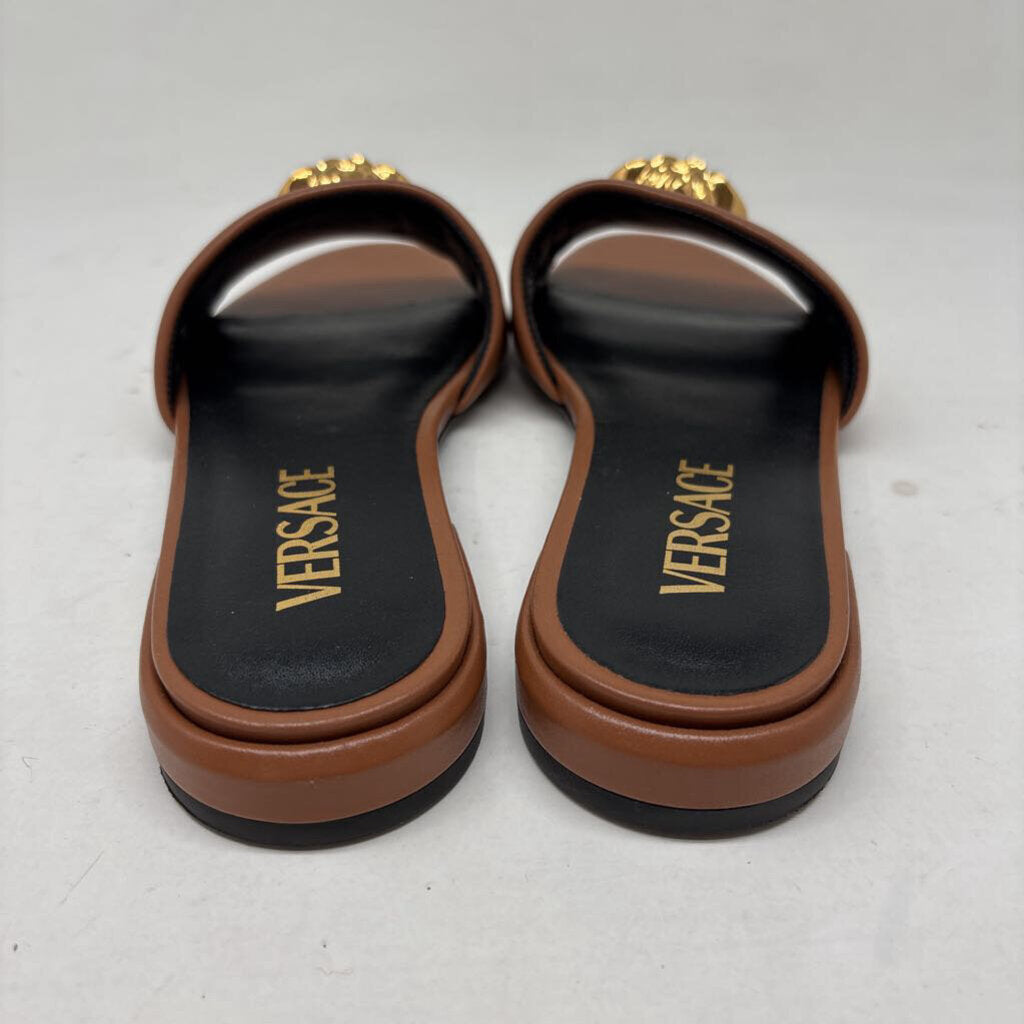 Versace LUXURY SHOES Brown 6.5
