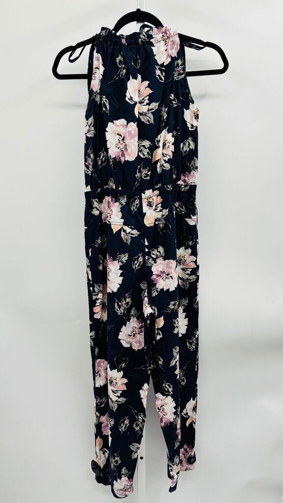 Rebecca Taylor Jumpsuit Navy Blue S