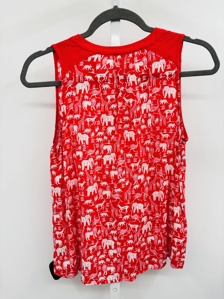 Maeve Top Red/White 4