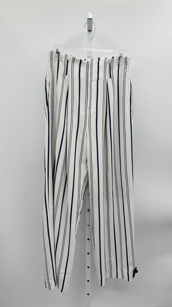 Vince Pants Wide Leg White/Blue 2