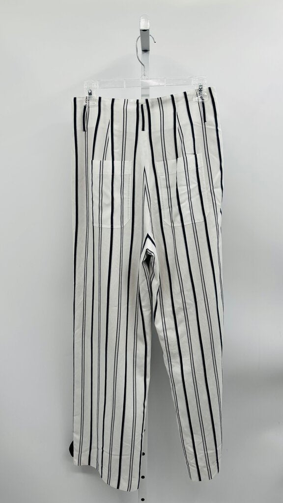 Vince Pants Wide Leg White/Blue 2