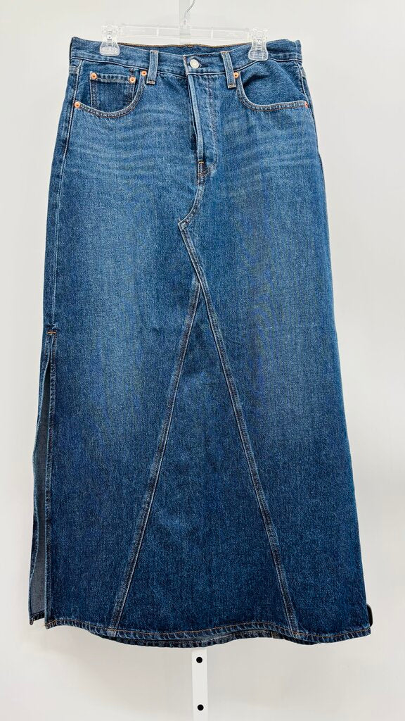 Levi Strauss & Co Skirt Maxi Denim 10