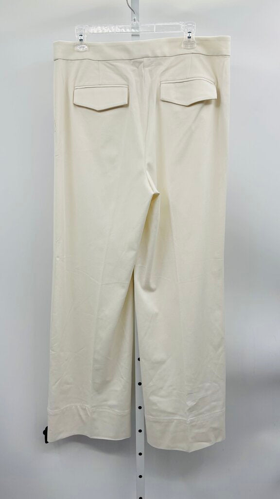 Ann Taylor Pants Wide Leg White 14