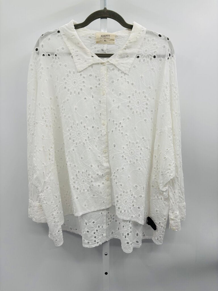 Adeptt Blouse White XL