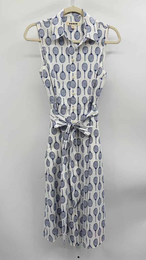 Boden Dress Blue 4