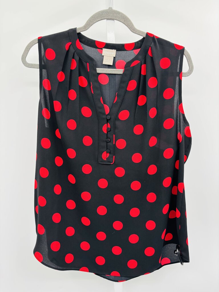 Chico's Top Red L