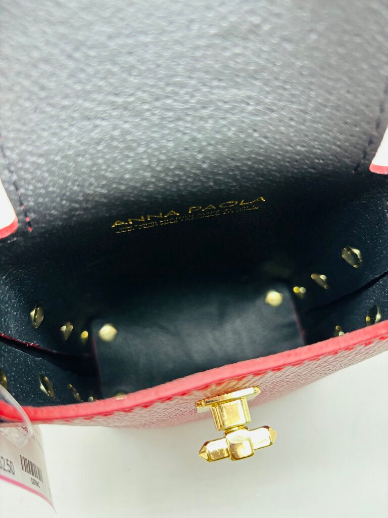 Anna Paola Handbag Red