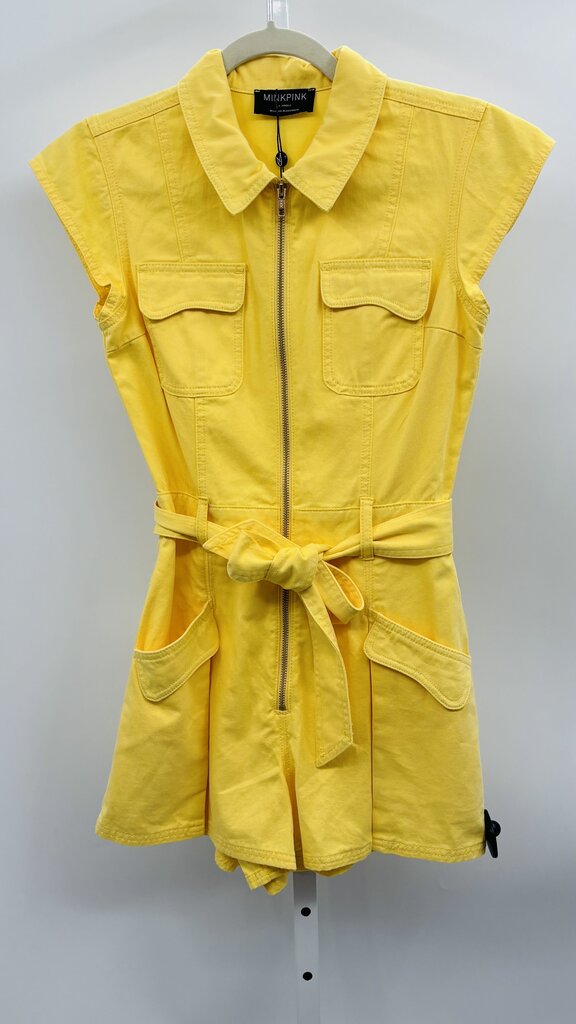 Minkpink Romper Yellow XS