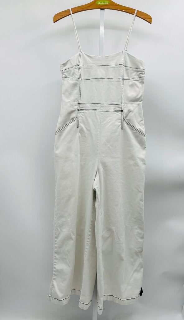 Pilcro Overalls White 16