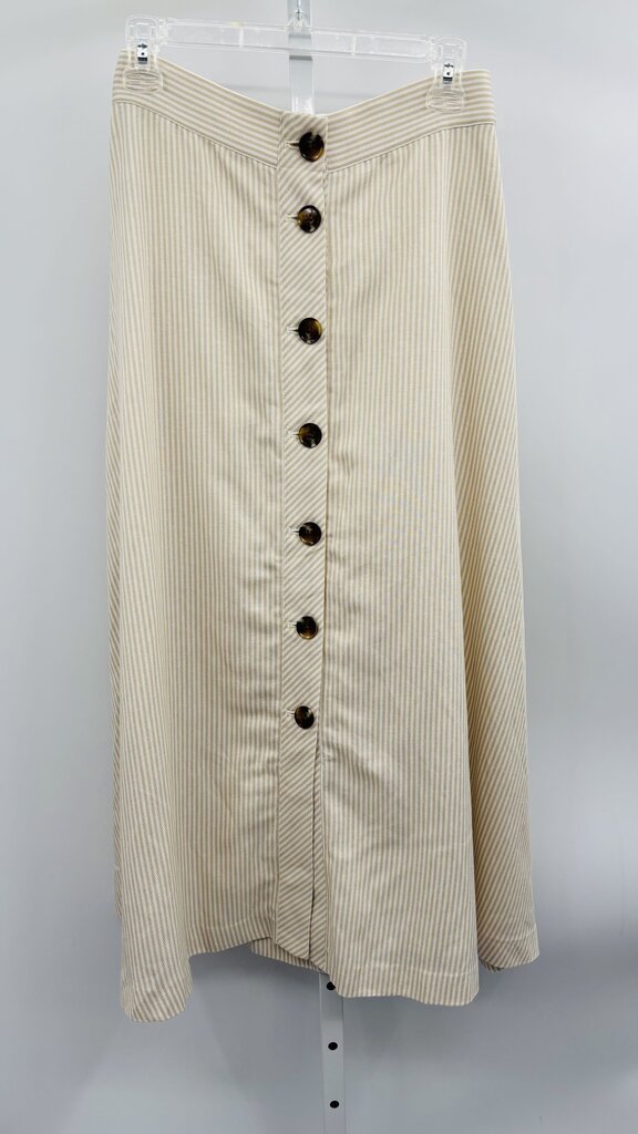 Ann Taylor Skirt Maxi Beige 4