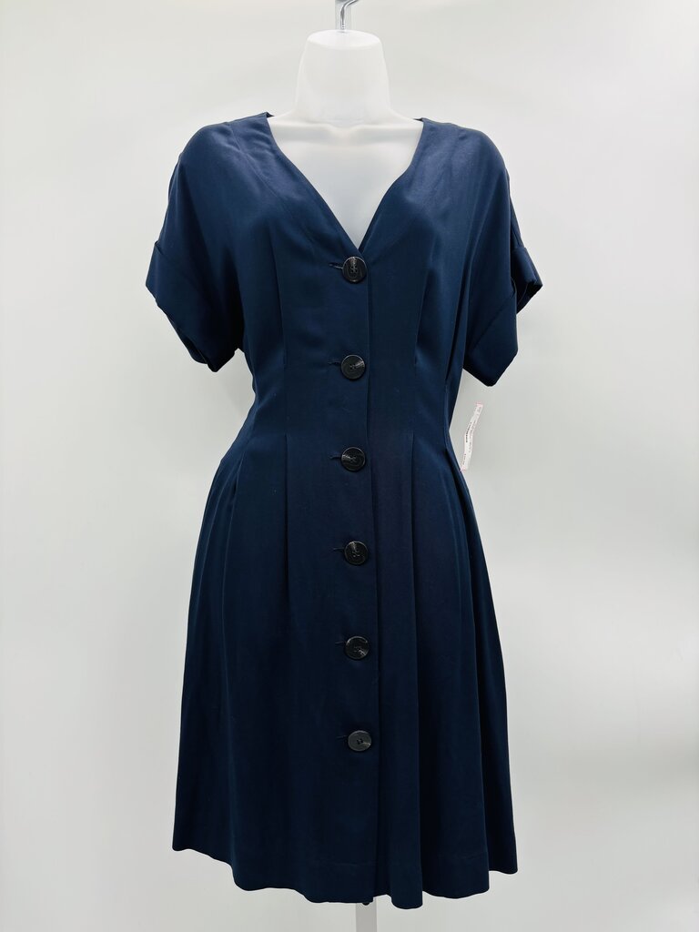Jigsaw Dress Navy 4
