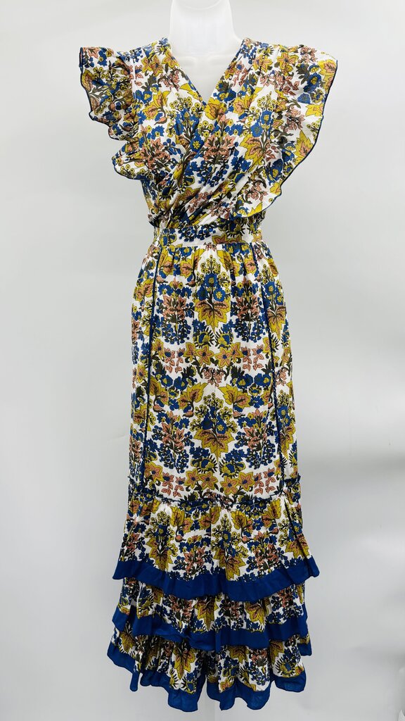 Anna Cate Maxi Dress Blue M