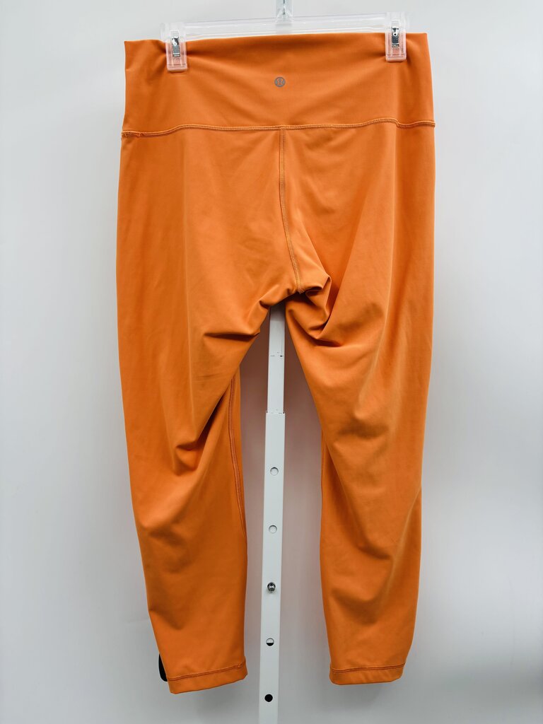 Lululemon Active Leggings Orange 12