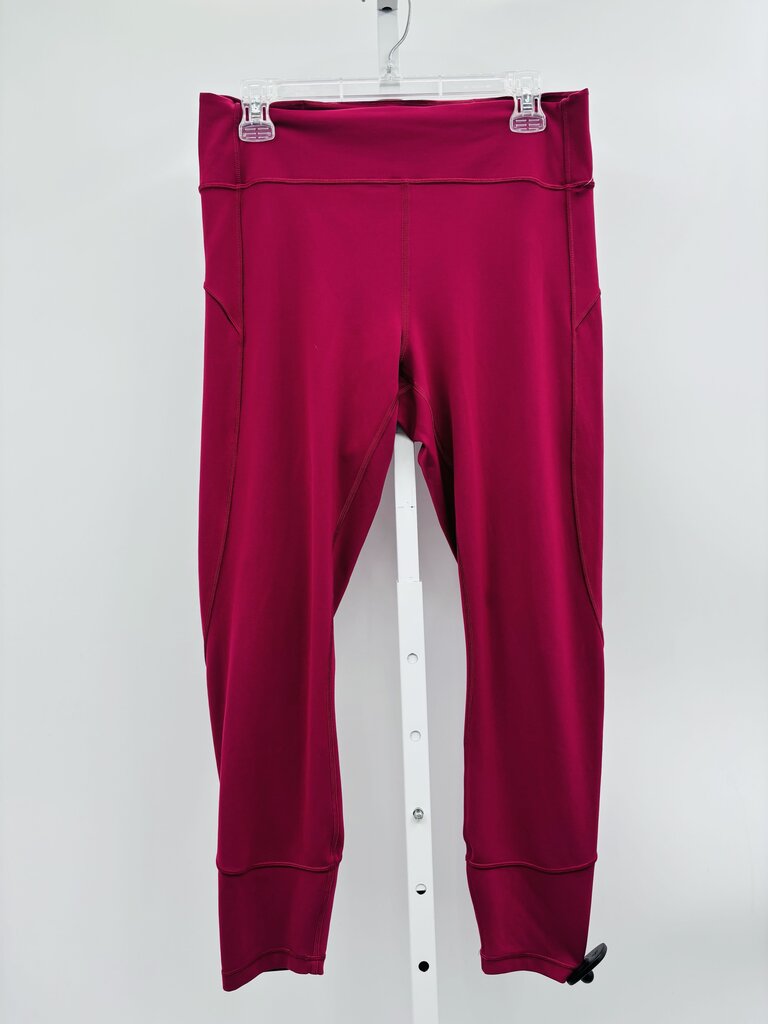 Lululemon Active Leggings Red 12