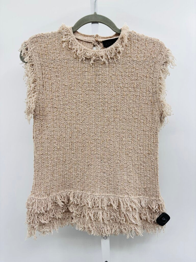 Zara Top Beige S
