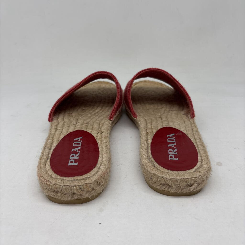 Prada LUXURY SHOES Red 8.5