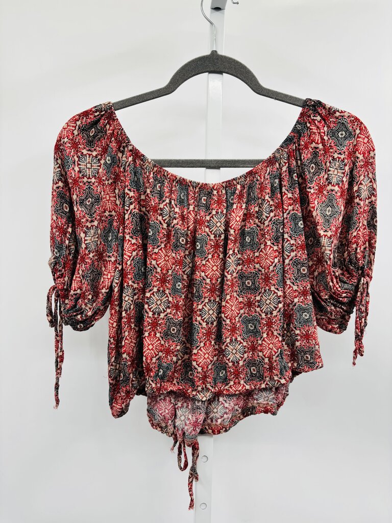 Free People Top Red M