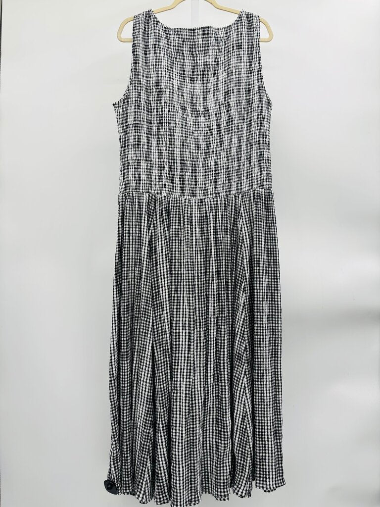 J. Crew Maxi Dress Black XL