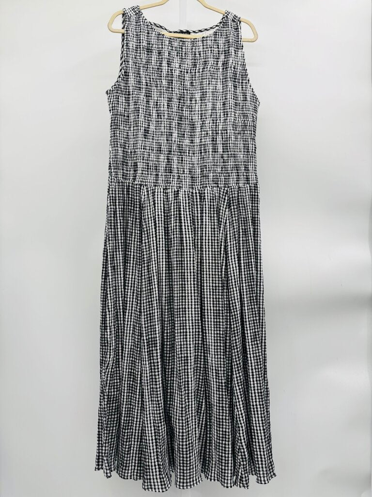 J. Crew Maxi Dress Black XL