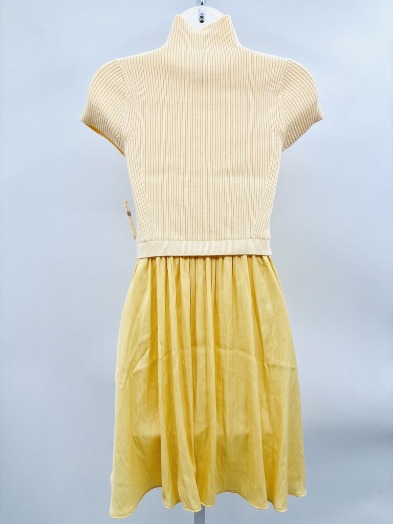 Anthropologie Dress Yellow XS