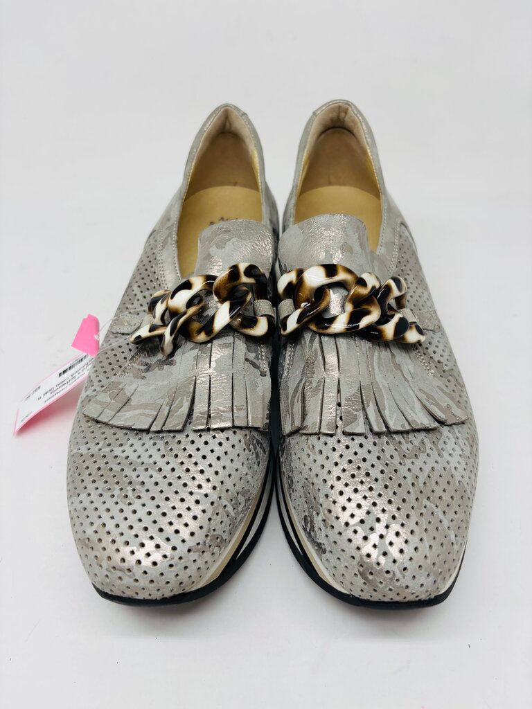 Softwaves Loafers Gold 11