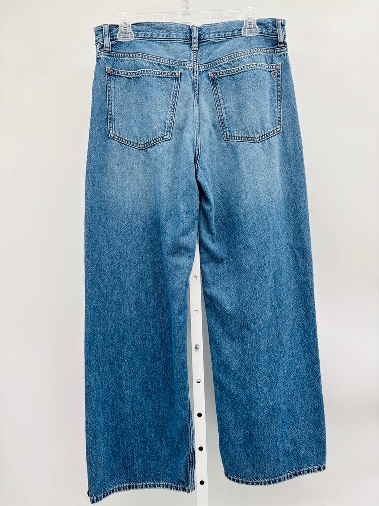 Madewell Jeans Wide Leg Denim 8