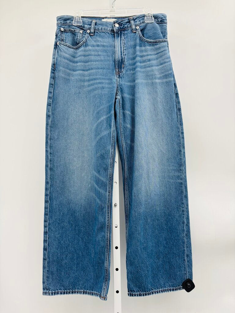 Madewell Jeans Wide Leg Denim 8