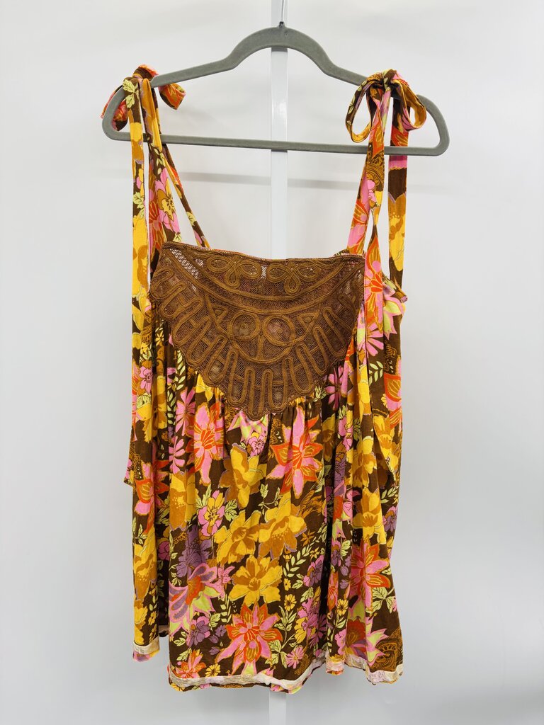Free People Top Brown S