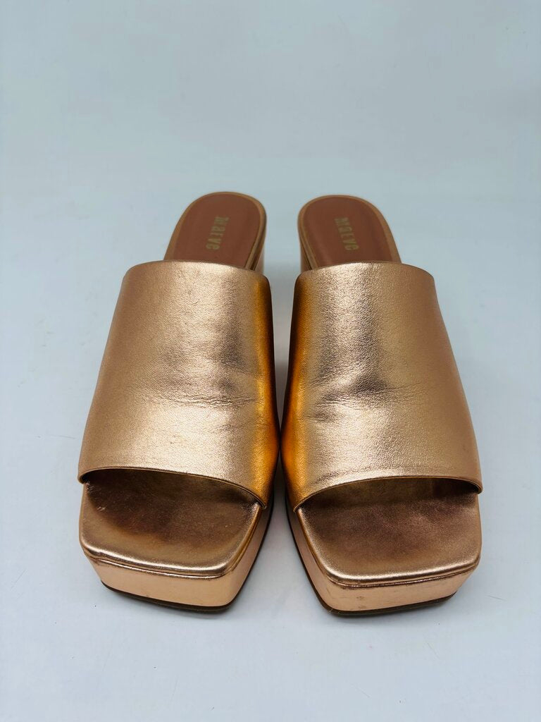 Maeve Heels Gold 7.5