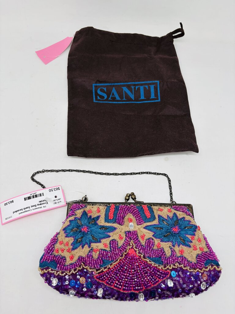 Santi Evening Bag Purple