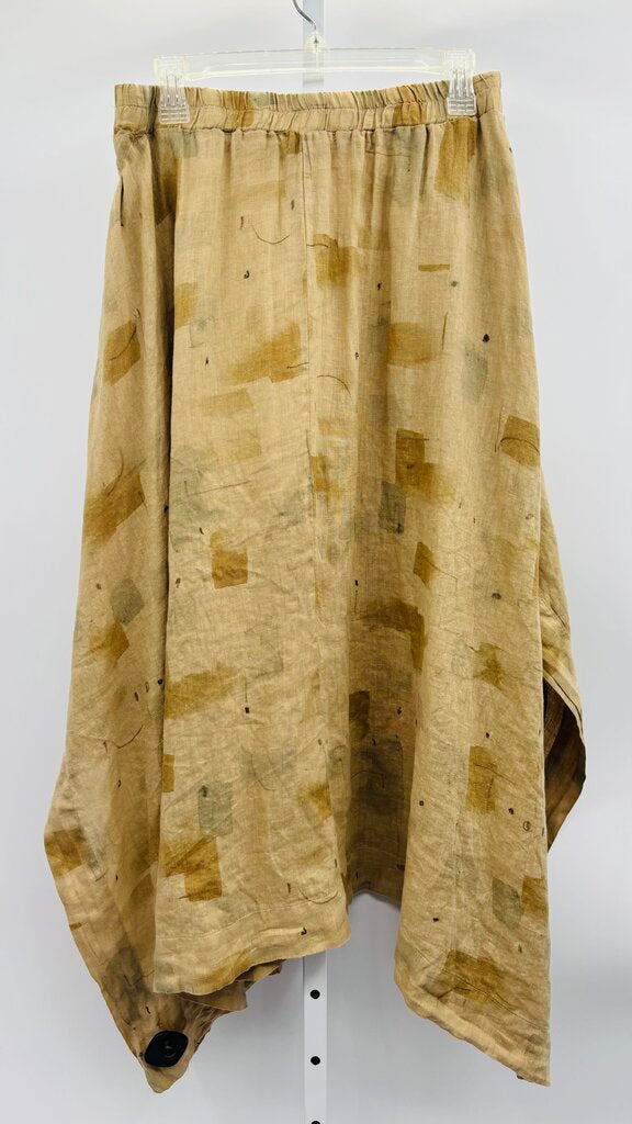 Cut Loose Skirt Tan L