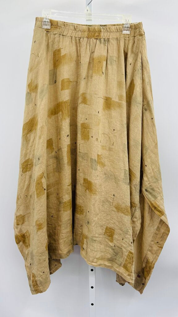 Cut Loose Skirt Tan L