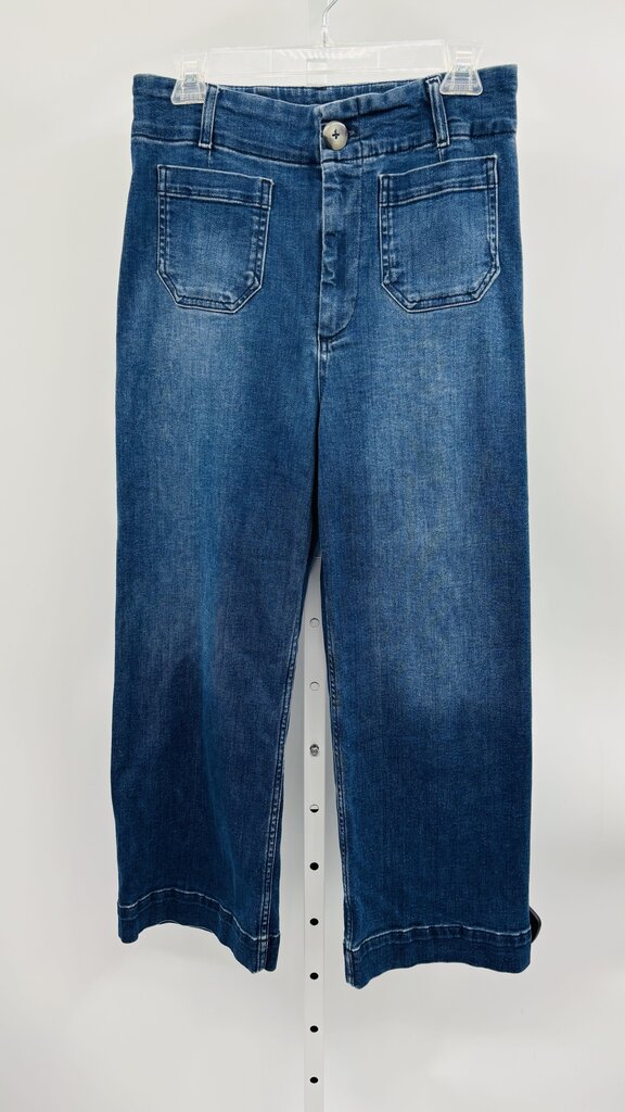 Pilcro Jeans Wide Leg Denim 8