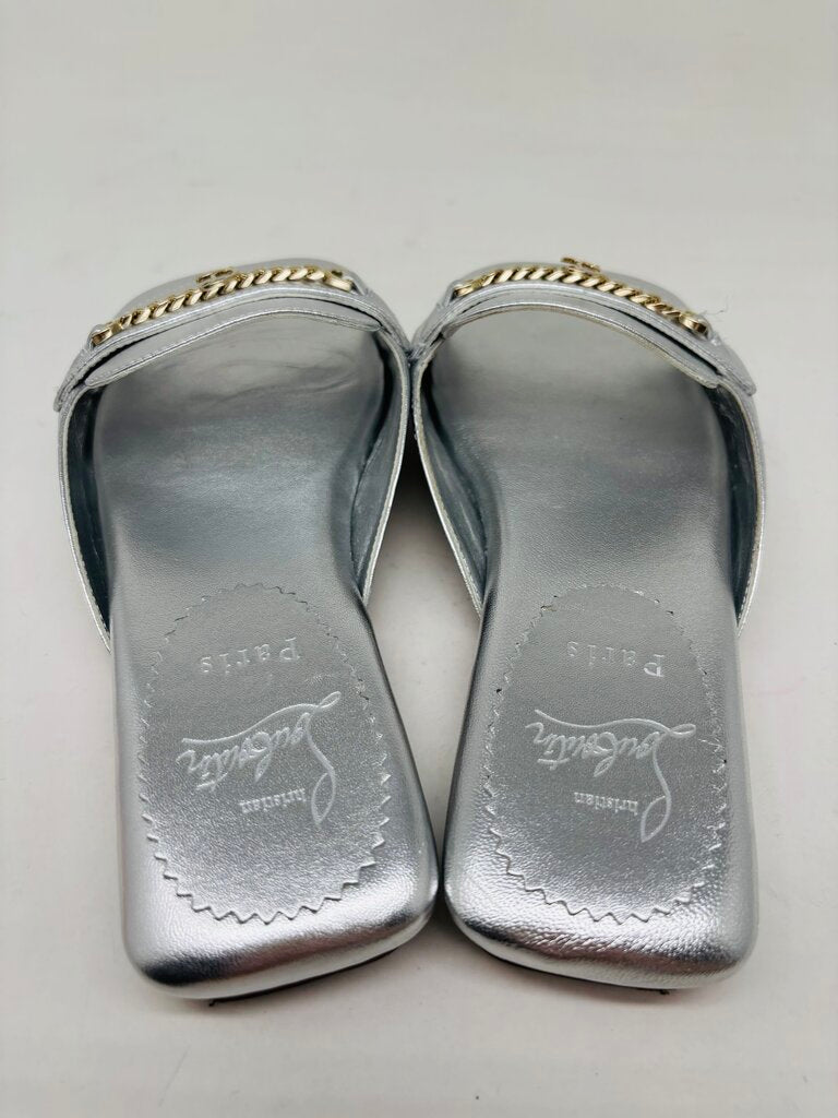 Christian Louboutin LUXURY SHOES Silver 5.5