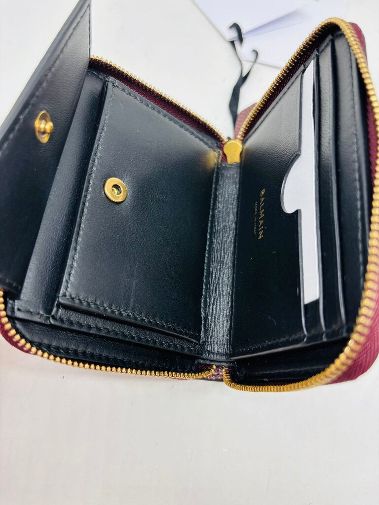 Balmain LUXURY WALLET Burgundy